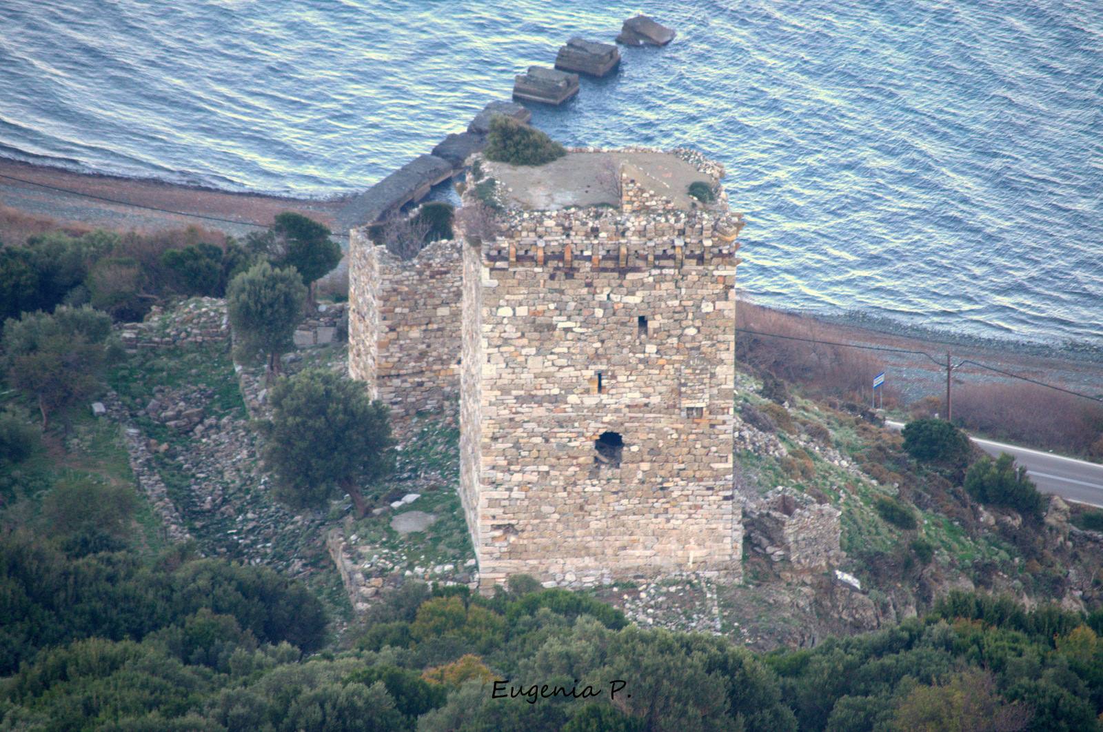 Medieval Gatelouzi Tower in Palaeopolis